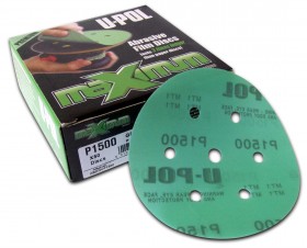 U-POL Abrasive Premium Film Discs 6+1H
